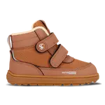 Dětské zimní barefoot boty Be Lenka Zippu Preschool - All Brown