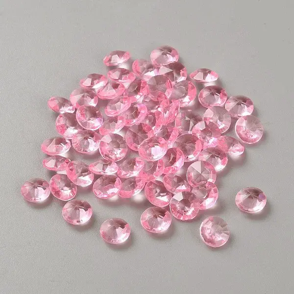 Acrylic Rhinestone Pointed Back Cabochons