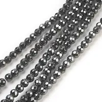 Non-Magnetic Synthetic Hematite Beads Strands