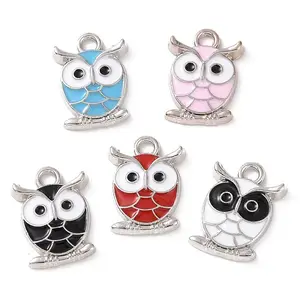 Alloy Enamel Pendants