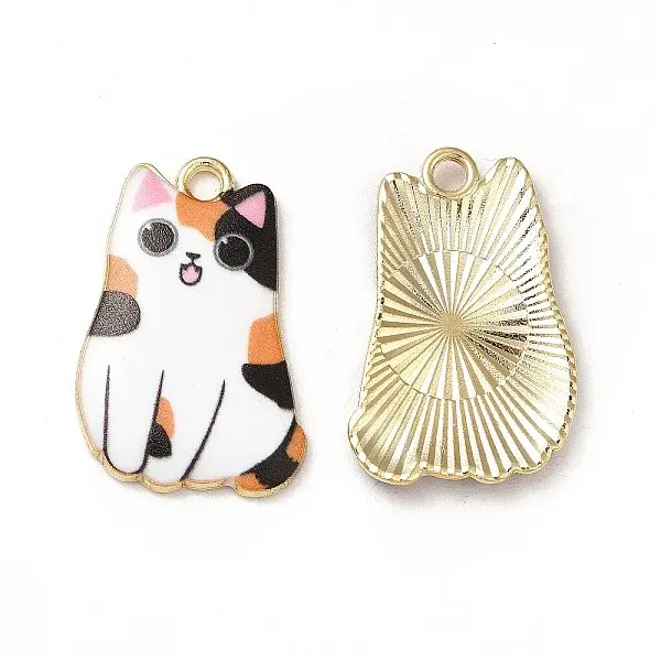 Alloy Enamel Pendants
