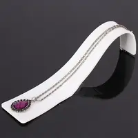 Acrylic Pendant Necklace Jewelry Display Stands