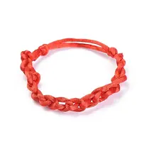 Adjustable Nylon Thread Braided Cord Bracelet