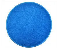 Eton světle modrý koberec kulatý - 120 cm