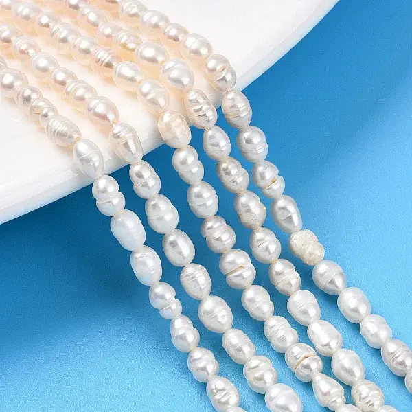Natural Cultured Freshwater Pearl Beads Strands