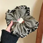 Leopard Print Cloth Hair Ties