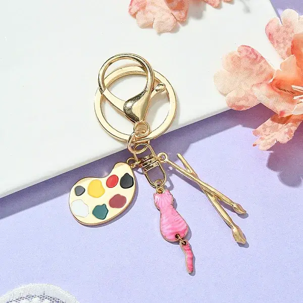 Alloy Enamel Keychain