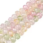 Transparent Glass Beads Strands