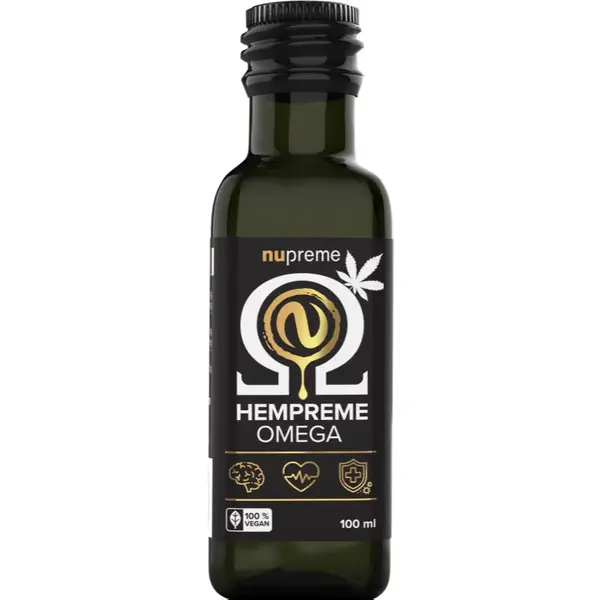 Nupreme Omega Hempreme konopný olej pro správné fungování organismu 100 ml