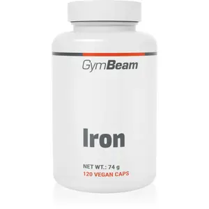 GymBeam Iron kapsle s obsahem železa 120 cps