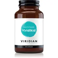 Viridian Nutrition Multivitamin Viridikid kapsle s multivitamínovým komplexem pro děti 90 cps