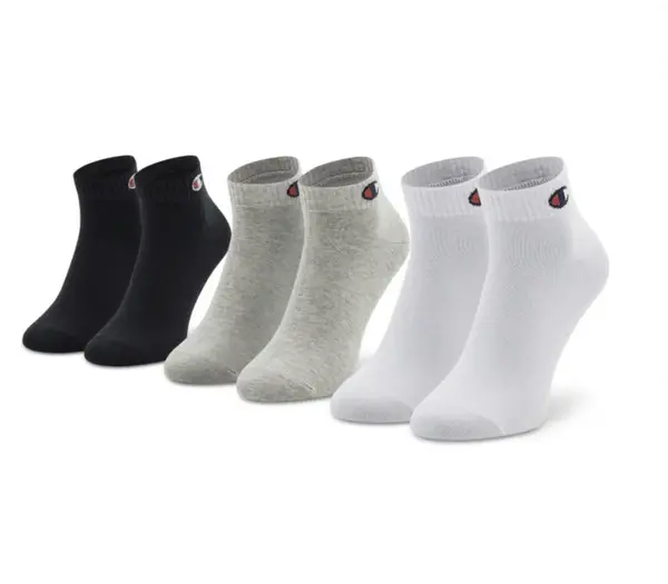Champion 3pk Quarter Socks 43/46