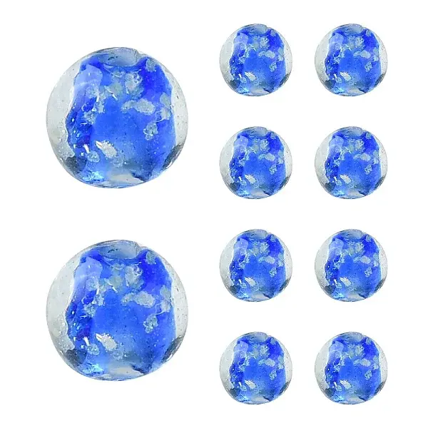 20Pcs Handmade Luminous Lampwork Beads
