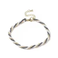 Handmade Glass Seed Beaded Bracelet for Women