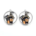 Halloween Theme Alloy Enamel Pendants