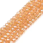 Electroplate Glass Beads Strands