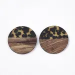 Resin & Walnut Wood Pendants