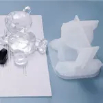 3D Bear Cell Phone Bracket Silicone Molds