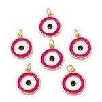 Brass Enamel Pendants