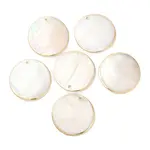 Natural Freshwater Shell Pendants