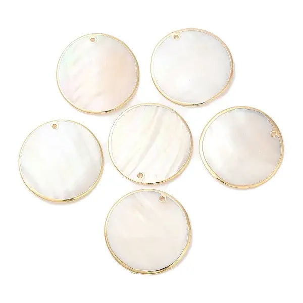 Natural Freshwater Shell Pendants