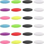 60Pcs Plastic Oval Lapel Pins