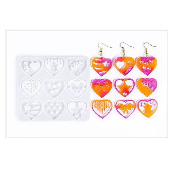 1Pc Easter DIY Pendant Molds