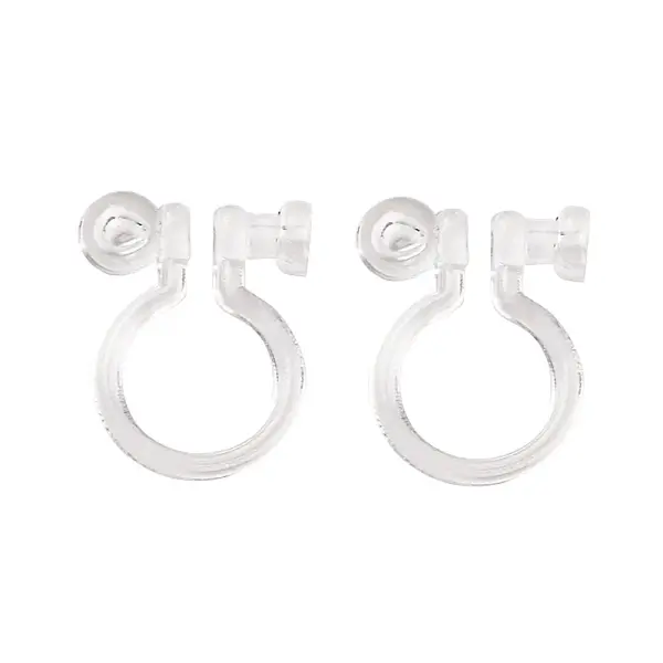 Silicone Clip-on Earring Findings
