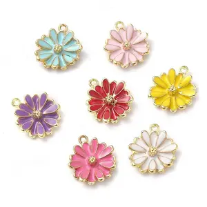 Alloy Enamel Pendants