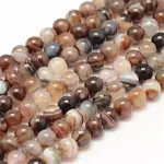 Natural Striped Agate/Banded Agate Bead Strands