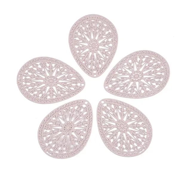 430 Stainless Steel Filigree Pendants