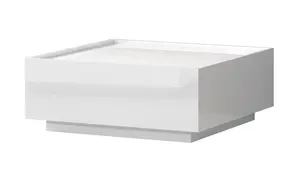 Konferenční stolek 90x90cm tiana - bílá