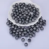 Round Silicone Focal Beads