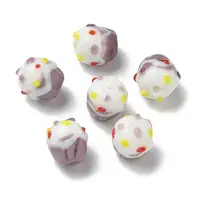 Handmade Lampwork Bumpy Beads
