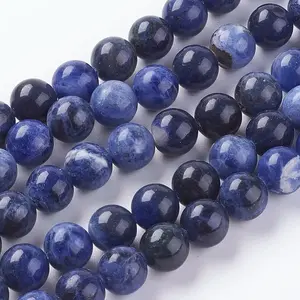 Natural Sodalite Beads Strands