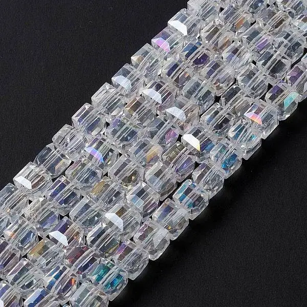 Electroplate Glass Beads Strands
