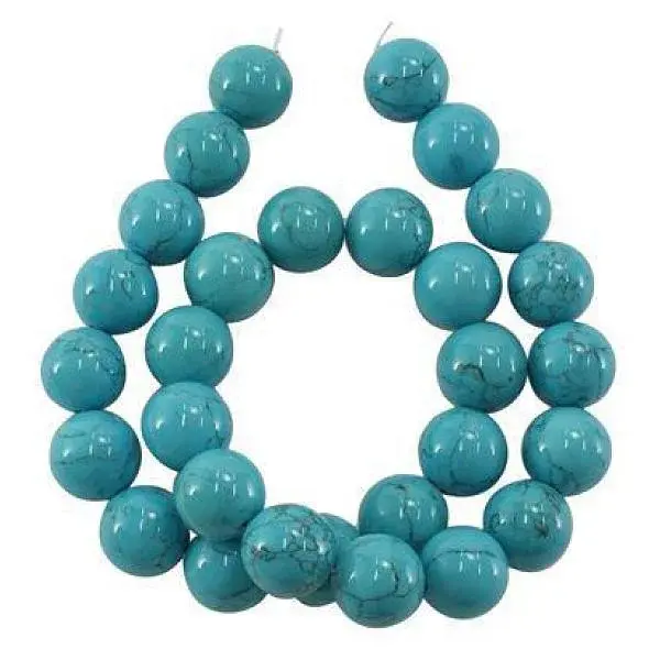 Synthetic Turquoise Beads