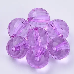 Transparent Acrylic Beads