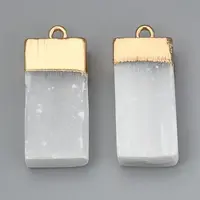 Natural Selenite Pendant