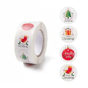Christmas Theme Self-Adhesive Stickers