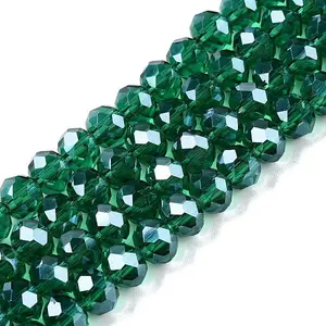 Electroplate Glass Beads Strands