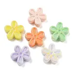 UV Plating Iridescent Acrylic Beads