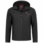 HOHENHORN SCHILTHORN Pánská softshellová bunda, černá, velikost