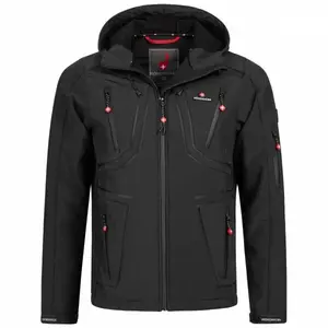 HÖHENHORN SCHILTHORN Pánská softshellová bunda, černá, velikost