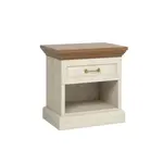 Noční stolek, sosna skandinávská / dub divoký, royal sn