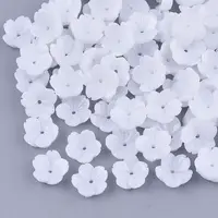 Opaque Resin Bead Caps