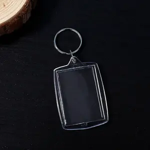 Acrylic Photo Frame Keychain