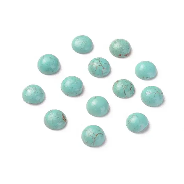 Natural Howlite Cabochons