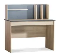 Psací stůl s nástavcem colin - dub kestína/šedá