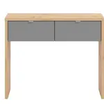 Konzolový stolek abuela - dub artisan/šedá